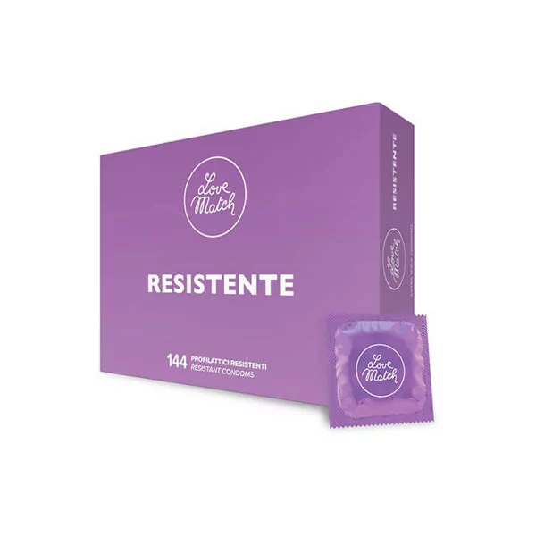 144 Preservativos Resistentes Love Match - Love Match (64,90 €) | Poppers Express