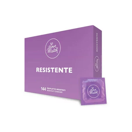 144 Preservativos Resistentes Love Match - Love Match (64,90 €) | Poppers Express