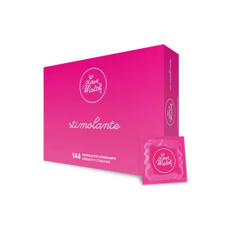 144 Strukturierte Love Match Kondome - Love Match (69,00 €) | Poppers Express