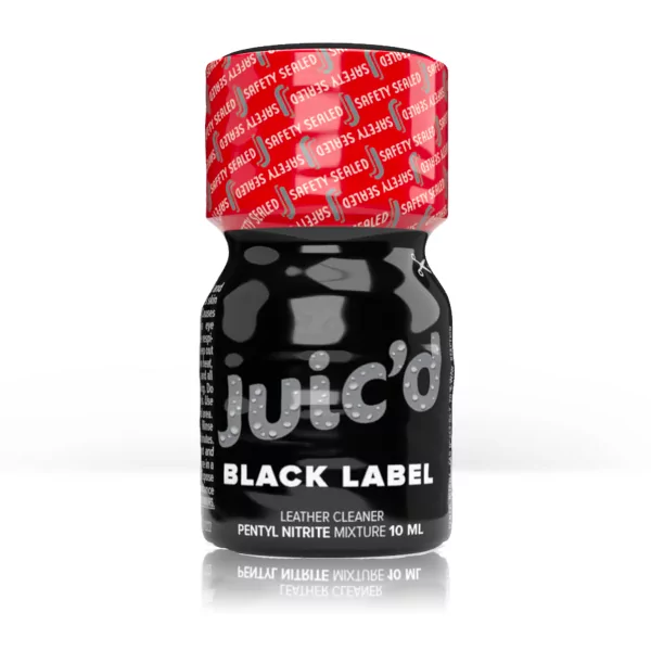 Juic'D Black Label 10ml: 95% di Pentile puro - Poppers (9,90 €) | Poppers Express