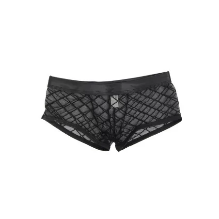 Boxer Negro Semi Transparente - (14,90 €) | Poppers Express