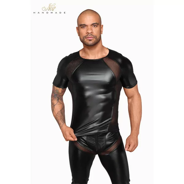 T-shirt WetLook & Mesh H056 - (76,90 €) | Poppers Express