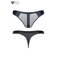 String Noir Wetlook avec Poche Mesh - Regnes (27,90 €) | Poppers Express