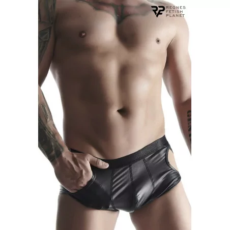 Shorty Nero Wetlook Aperto - Regnes (33,90 €) | Poppers Express