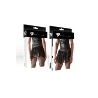 Mini Zwarte Transparante Mesh Rok - Regnes (€ 36,90) | Poppers Express