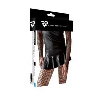 Lage Zwarte Mini Rok - Regnes (€ 31,90) | Poppers Express