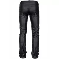 Low-Rise Wetlook Trousers - Regnes (€79.90) | Poppers Express