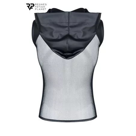 Mouwloos Hooded Mesh T-shirt - Regnes (€ 36,58) | Poppers Express