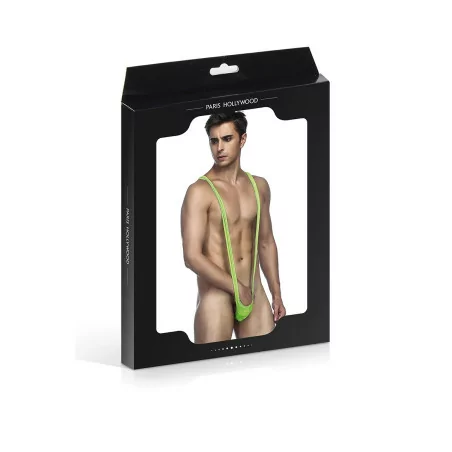 Body String Homme Mankini Vert - (14,90 €) | Poppers Express