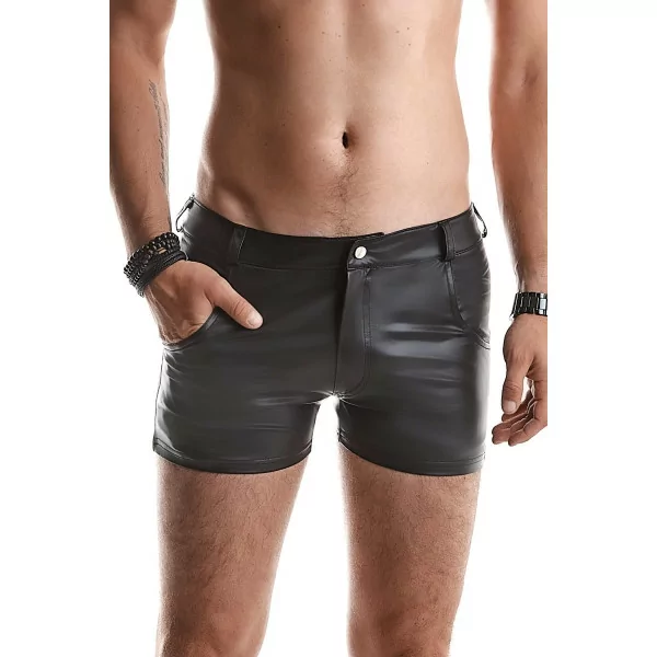 Korte Strakke Wetlook Shorts - Regnes (€ 74,90) | Poppers Express