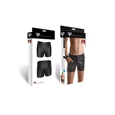 Korte Strakke Wetlook Shorts - Regnes (€ 74,90) | Poppers Express