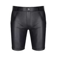 Bermudas de Talle Bajo Extensibles con Efecto Mojado - Regnes (84,90 €) | Poppers Express