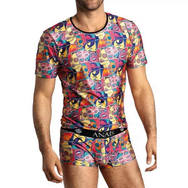 Camiseta Estilo Pop-Art - Comics - Anaïs for Men (45,90 €) | Poppers Express