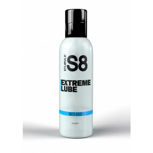 Lubricante S8 Extreme Extra-Deslizante y de Larga Duración 250ml - Stimul 8 (24,95 €) | Poppers Express