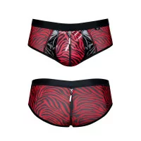 Zebra Mesh Zip Shorty - Regnes (€59.90) | Poppers Express