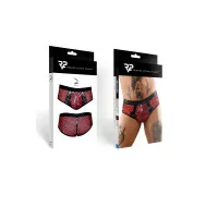 Shorty à zip en tulle zébré - Regnes (59,90 €) | Poppers Express