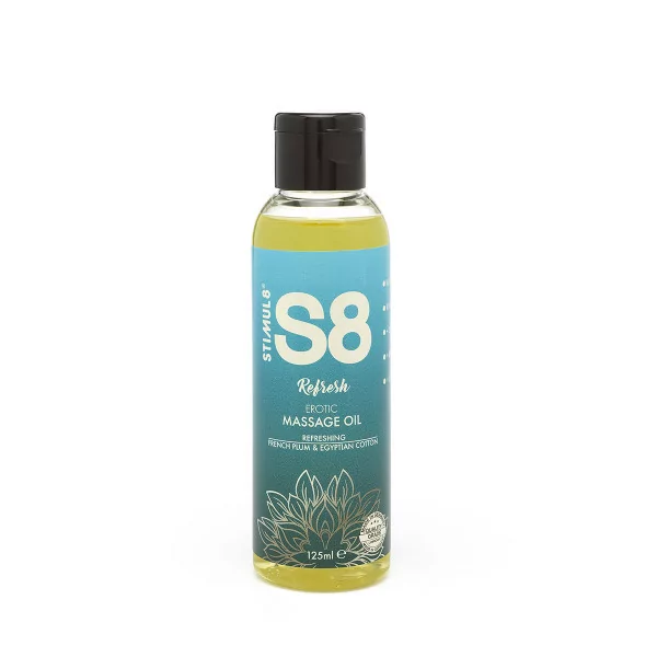 Aceite de Masaje S8 Refresh 125ml - Stimul 8 (14,95 €) | Poppers Express