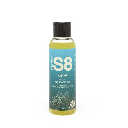 Huile de Massage S8 Refresh 125ml - Stimul 8 (14,95 €) | Poppers Express