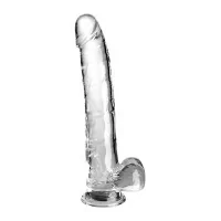 King Cock Clear — XXL Transparent Dildo 30.5 x 5.1cm - Pipedream (€61.99) | Poppers Express