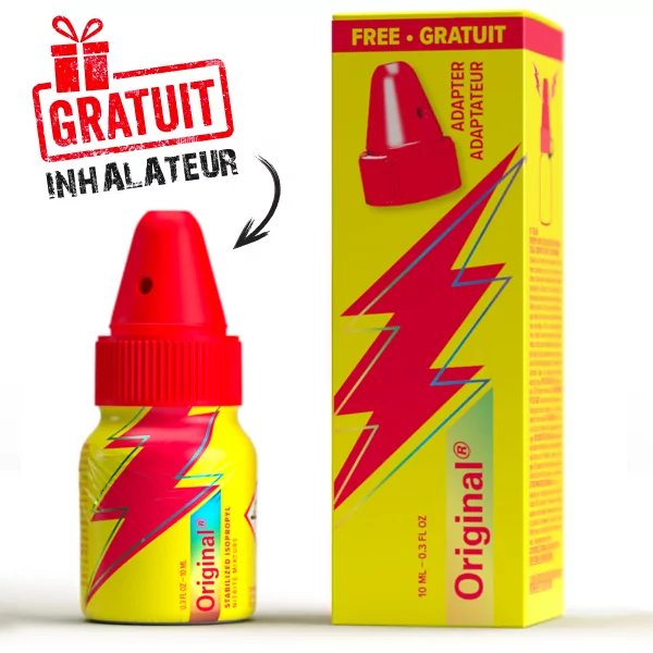 Offre Limitée : Original® Classic 10ml avec Inhalateur Offert - Original (9,90 €) | Poppers Express