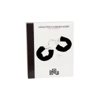 Black Fur Handcuffs - Litolu - Litolu (€10.90) | Poppers Express