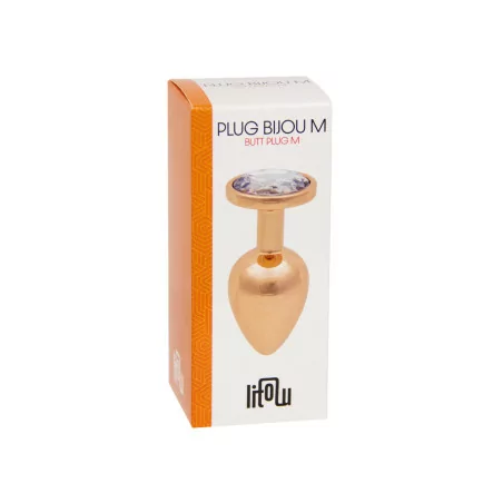 Jewel Plug Roségold M - Litolu (14,90 €) | Poppers Express