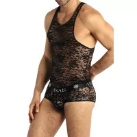 Floral Lace Tank Top - Romance - Anaïs for Men (€26.90) | Poppers Express