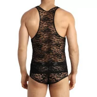 Floral Lace Tank Top - Romance - Anaïs for Men (€26.90) | Poppers Express