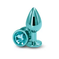 Groene Sierplug in Verchroomd Aluminium - Maat M - NS Novelties (€ 17,90) | Poppers Express