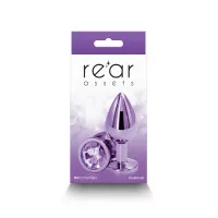 Plug Joya Violeta en Aluminio Cromado - Tamaño M - NS Novelties (17,90 €) | Poppers Express