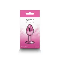 Pink Jewel Plug in Chrome Aluminum - Size S - NS Novelties (€10.83) | Poppers Express