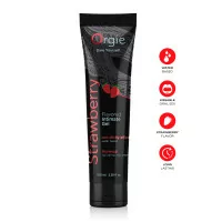 Water-Based Lubricant Lube Tube Strawberry 100ml - Orgie (€11.90) | Poppers Express