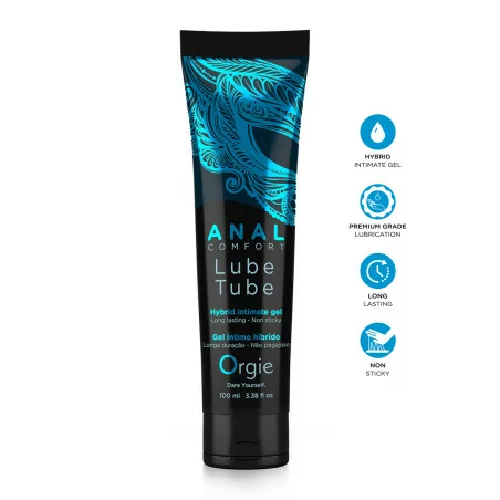 Hybrides Gleitmittel Lube Tube Anal Comfort 100ml - Orgie (19,90 €) | Poppers Express