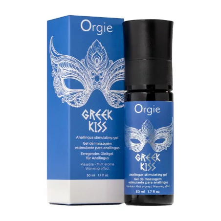 Stimulerende Gel voor Anulingus - Greek Kiss - Orgie (€ 21,90) | Poppers Express