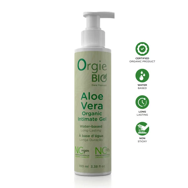 Biologische & Veganistische Aloe Vera Glijgel - 100ml - Orgie (€ 14,90) | Poppers Express