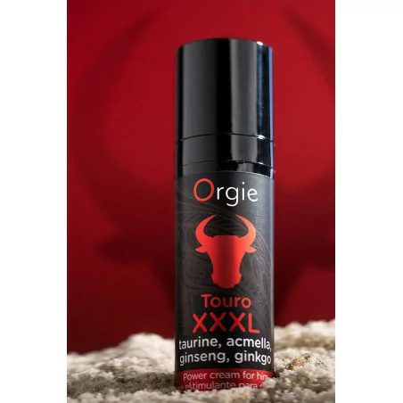 Crème pour Améliorer Érection & Performances — Touro XXXL Power Cream 15ml - Orgie (25,99 €) | Poppers Express