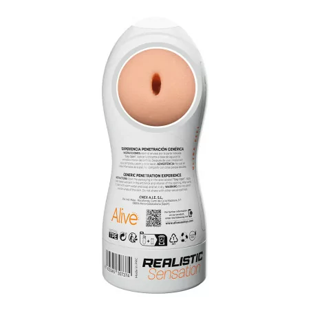 Masturbateur XL Maxi Flex Généric Experience - Alive (18,90 €) | Poppers Express