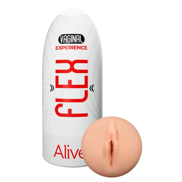 Masturbador Flex Vaginal Experience de Alive - Alive (14,90 €) | Poppers Express