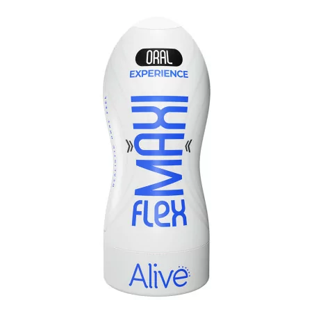 Masturbador XL Maxi Flex Experiencia Oral - Alive (18,90 €) | Poppers Express