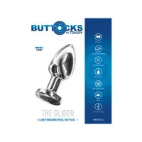 Plug Vibrante de Metal - The Glider Large (10,2 x 4,1 cm) - Toy Joy (44,90 €) | Poppers Express