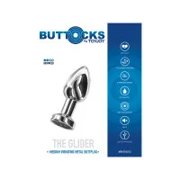 Plug Vibrante de Metal - The Glider Medium (8,5 x 3,4 cm) - Toy Joy (37,90 €) | Poppers Express