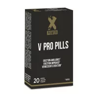 Activador de Erección y Retardante - V Pro Pills (20 cápsulas) - XPower (54,90 €) | Poppers Express