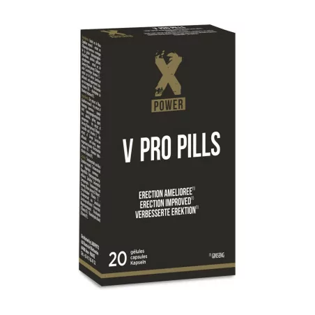 Erectie Activator & Vertraagmiddel - V Pro Pills (20 capsules) - XPower (€ 54,90) | Poppers Express