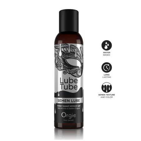 Lubrificante Naturale Effetto Sperma - Lube Tube Semen Lube 150ml - Orgie (20,90 €) | Poppers Express