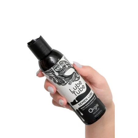 Natuurlijk Glijmiddel met Sperma-Effekt - Lube Tube Semen Lube 150ml - Orgie (€ 20,90) | Poppers Express