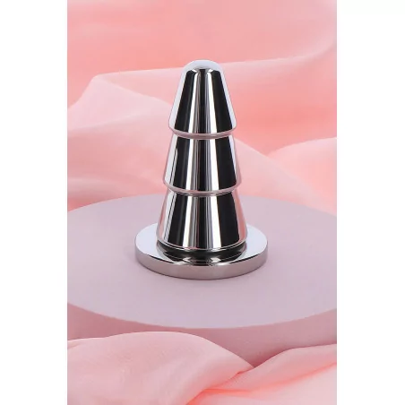 Advanced Metal Cone Plug 8.2cm x 3.5cm - 477 grams - (€49.90) | Poppers Express