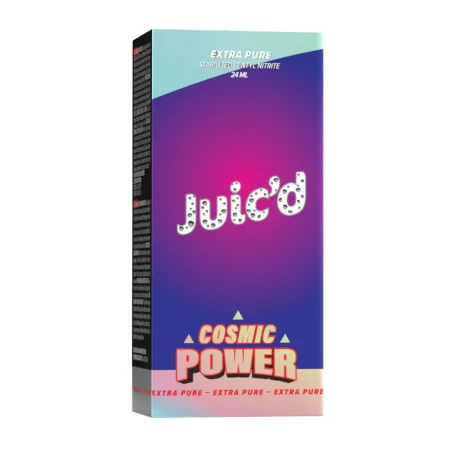 Juic'D Cosmic Power 24ml - New Formula Fast & Intense Effects - Poppers (€14.90) | Poppers Express