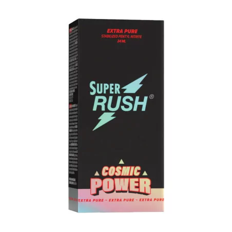 Super Rush Cosmic Power 24ml - Poppers Ultra Intense - Nouvelle formule breveté - Poppers Rush (14,90 €) | Poppers Express