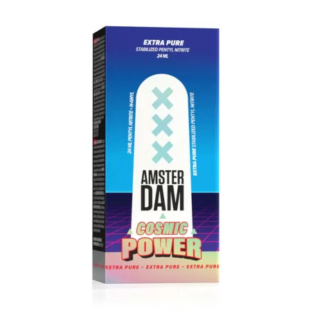 Amsterdam XXX Cosmic Power 24ml - Nieuwe formule met snelle en krachtige effecten - Amsterdam (€ 14,90) | Poppers Express