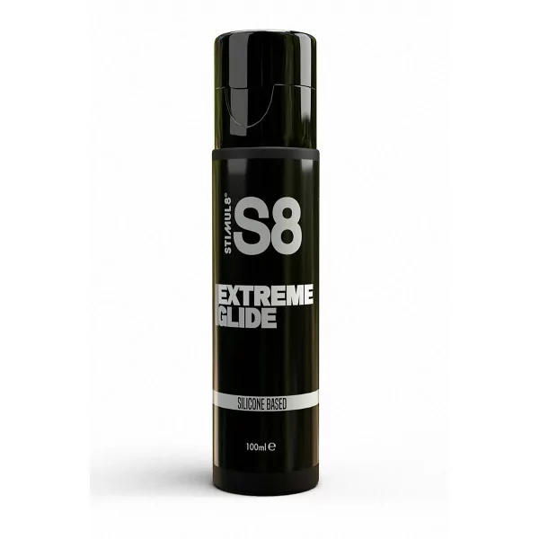 Lubricante de Silicona S8 Extreme Glide 100 ml - Stimul 8 (24,95 €) | Poppers Express